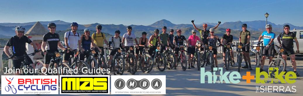 Qualified guides with british cyclling and IMBA in Spain