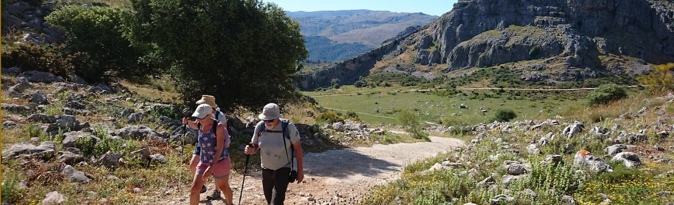 Great Hiking routes in Serranis de Ronda Spain