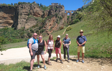 hiking from montejaque to ronda