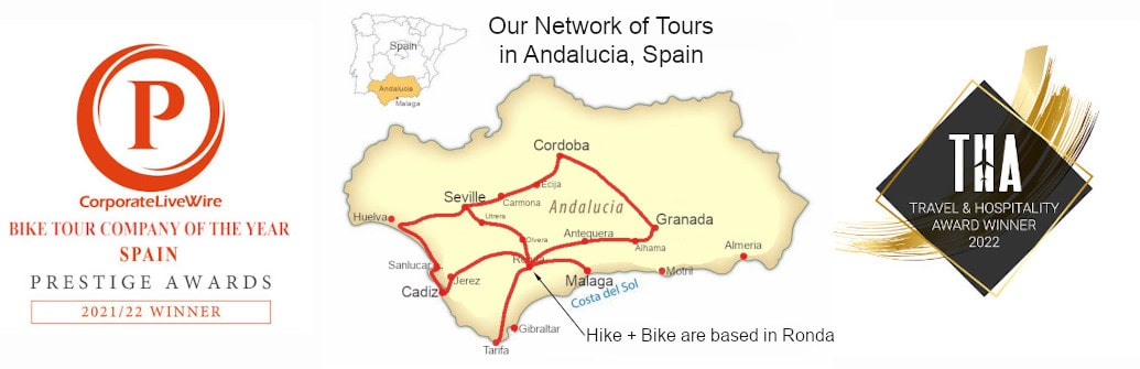 Award winning cycling tour company in spain