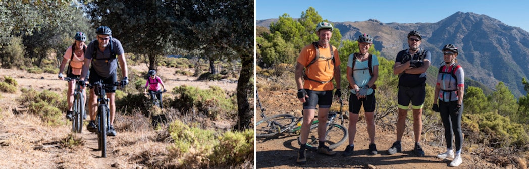 mountain biking holidays in spains natural parks