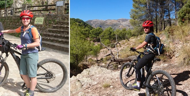 Chiara - Mountain Bike guide for Hike and Bike the Sierras of Ronda