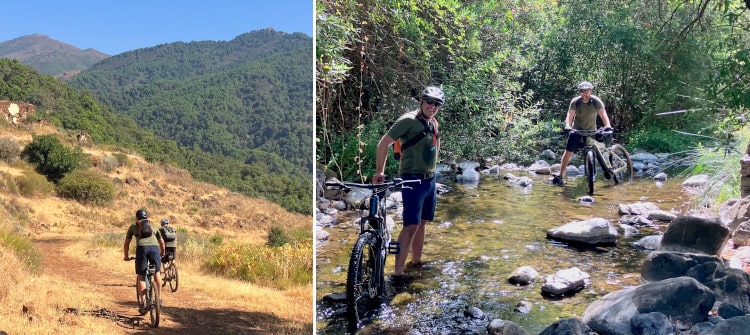 eMTB guided tour in Sierra de las Nieves, Costa del Sol, Spain