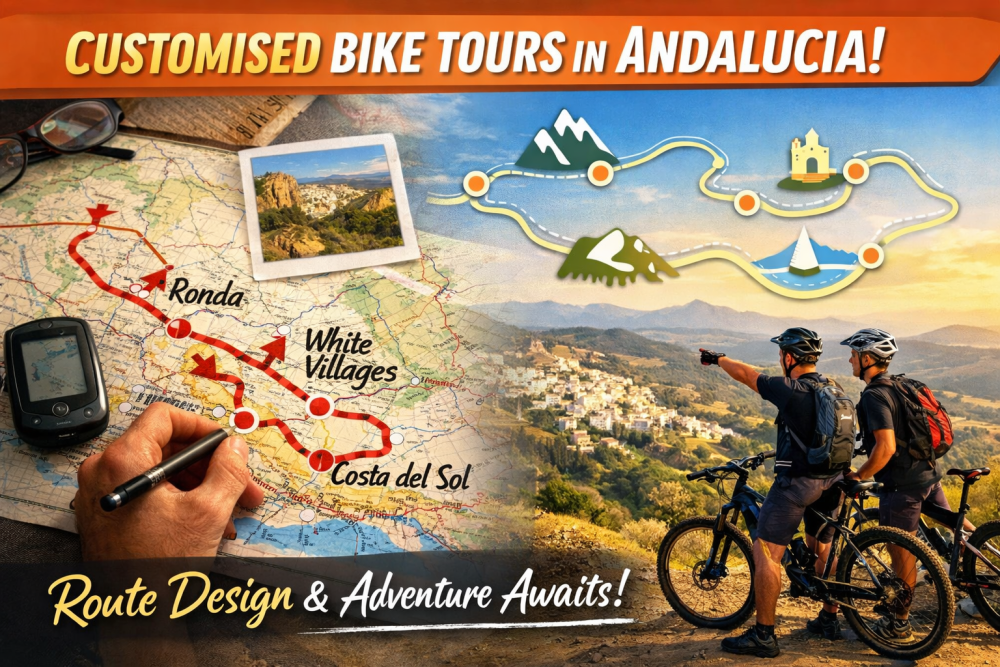 Bespoke bike tours in andalucia, spain