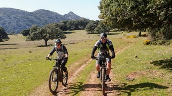 Riding through Grazalema Natural Park in Spain bike tour