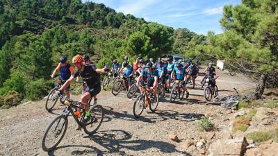 group events for mountain biking in spain