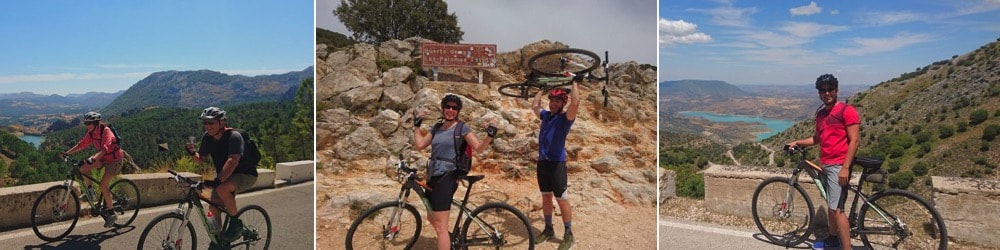 cycling tour in grazalema