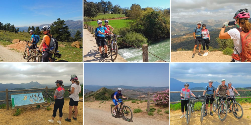 guided mountain biking in southern spain