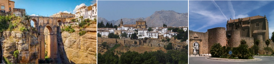 Ronda where you start your bike tour in Andalucia Spain