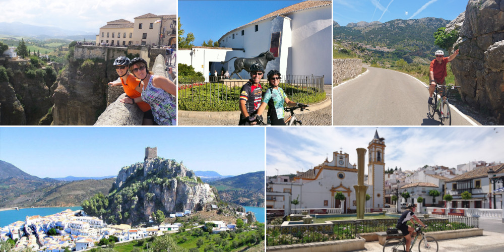 Cycling tour photos in spain andalucia