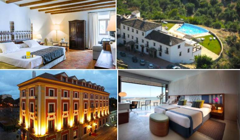 Luxury hotels on our sherry triangle bike tour in spain