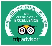 trip advisor certificates of excellence for 5 years