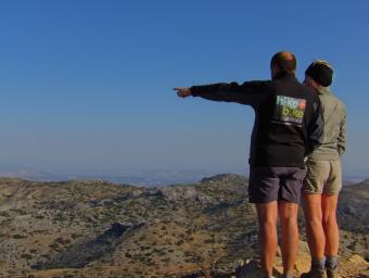 hiking in the sierra de las nieves