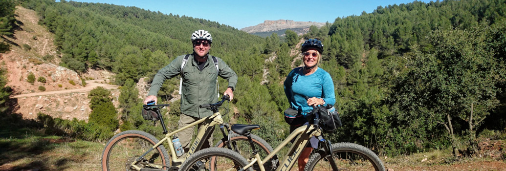 riding in the mountains of andalucia
