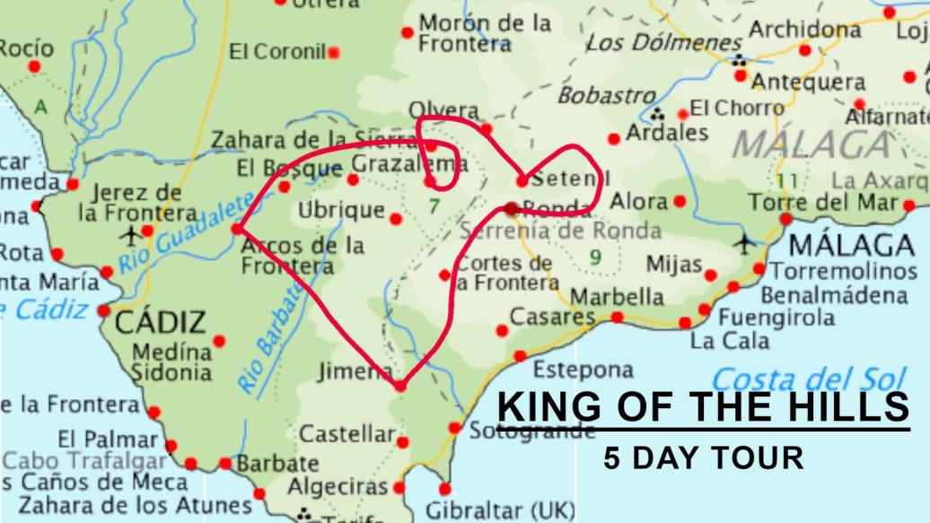 king of thehills road bike tour in spain