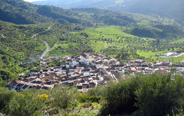 mountain biking near Ronda Guadiaro river