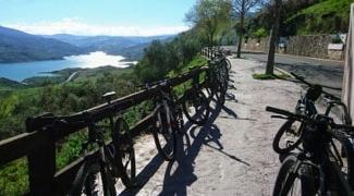 road and lesiure cycling tour in Andalucia Spain from ronda to zahara de la sierra