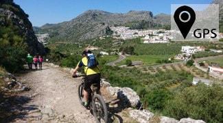 ride into the mountains of the grtazalema natural park on electric mountain bikes in andalucia, spain