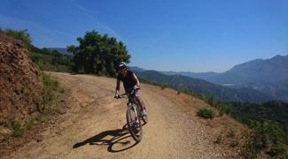 guided riding in the sierra de las nieves from the costa del sol on electric mountain bikes in andalucia, spain