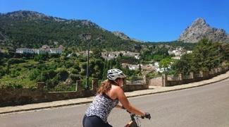 bike tour to Grazalema white village of Andalucia