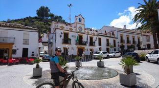 electric bike mountain biking and cycling in Ronda, andalucia, Spain