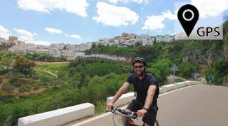 bike ride ronda to olvera in andalucia, spain