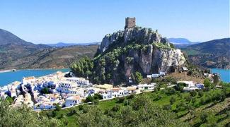 ride in the grazalema natutal park