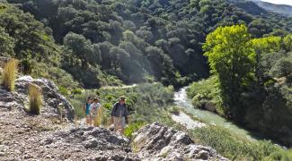 walking the rio guadiaro