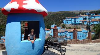 walking in the genal valley