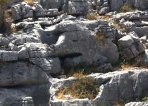 Our own named rock formation - "The Pig's Snout"