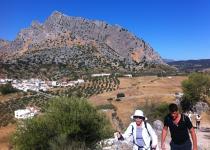 El Hacho - the distinctive mountain that stands over Montejaque El Hacho, Montejaque