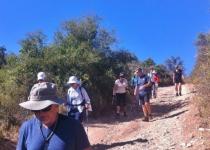Descent from the mountain