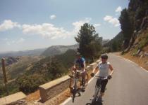 Climbing Las Palomas pass