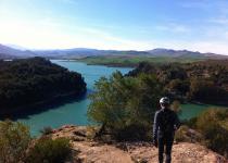 El Burgo to El Chorro Winter sun mountain biking in Andalucia, Spain