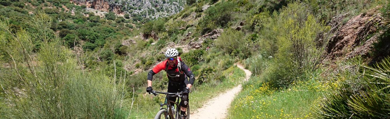 single track mtb trails in spain