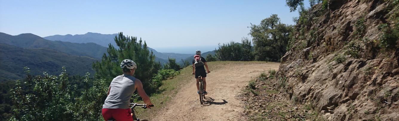mountain biking to costa del sol in spain