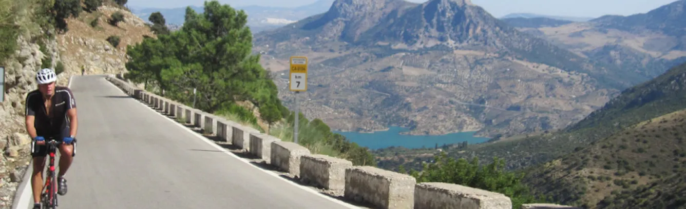 road cycling in andalucia spain