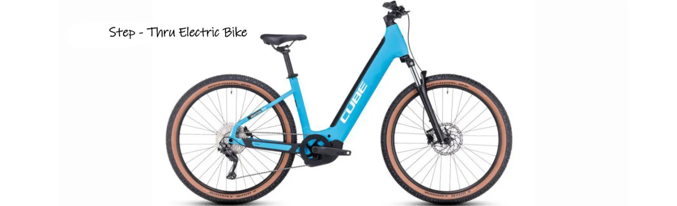 electric step thru bike for rent in ronda