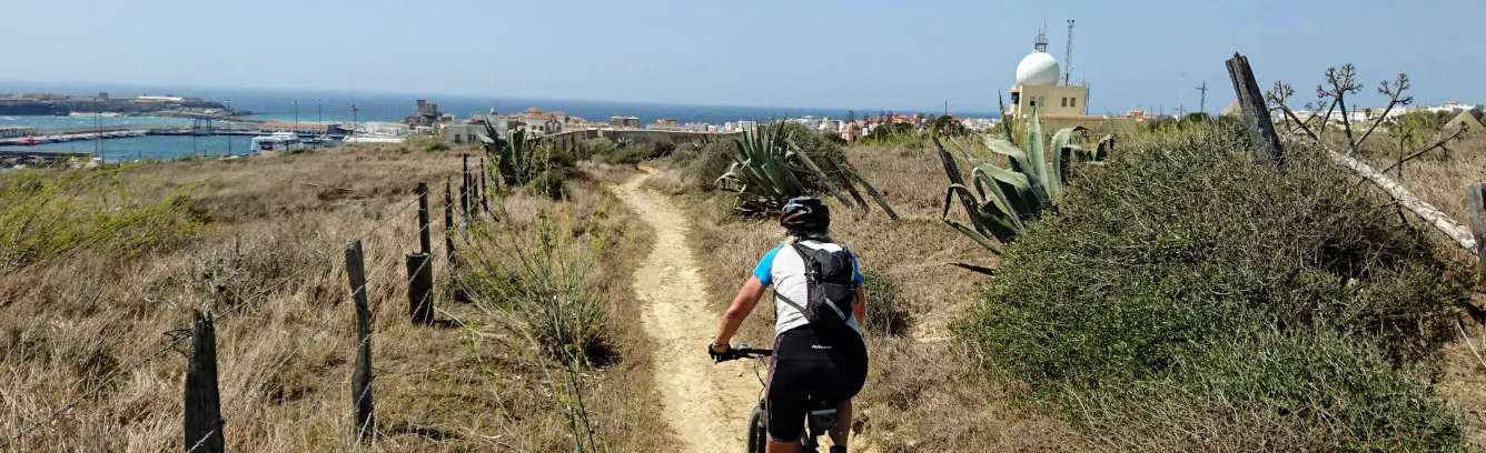 mtb ride to Tarifa southern spain