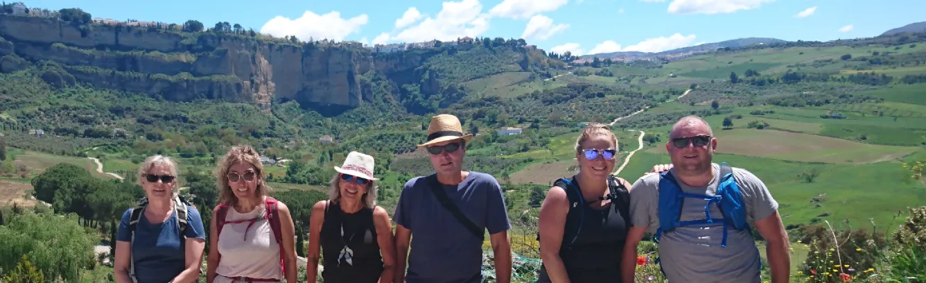 walkers in ronda valley